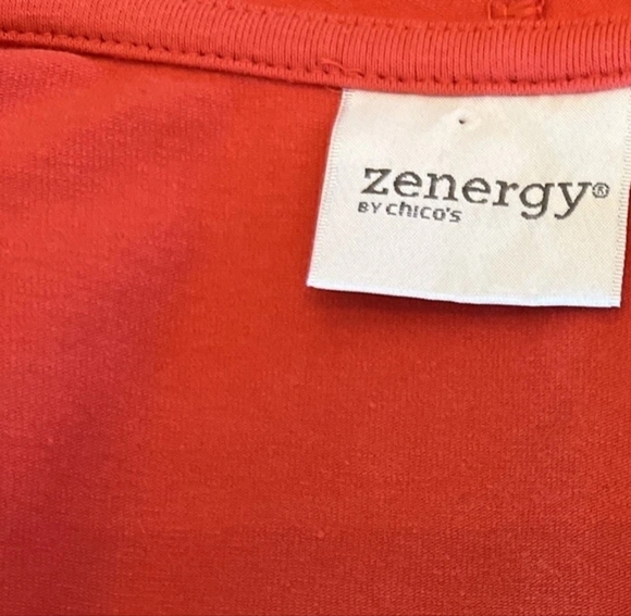 CHICHO'S Orange Fringed Vest  Siz 1 Western - Picture 5 of 5